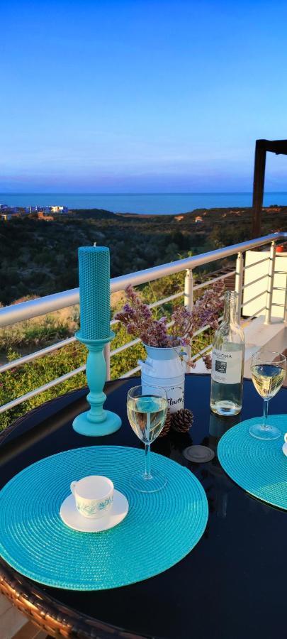 The Seaterra Reserve Penthouse With Mountains&Seaviews And Rooftop Terrace Akanthou Eksteriør billede