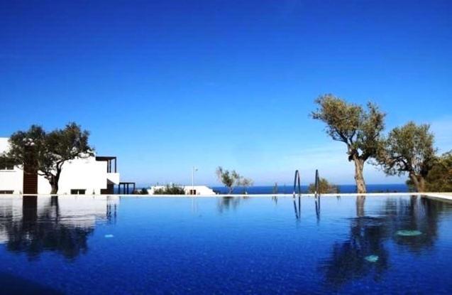 The Seaterra Reserve Penthouse With Mountains&Seaviews And Rooftop Terrace Akanthou Eksteriør billede